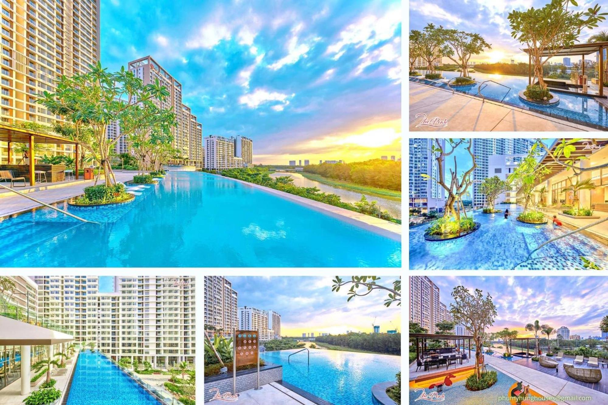 The Peak Midtown Twobedroom With Balcony Ho Chi Minh-staden Exteriör bild