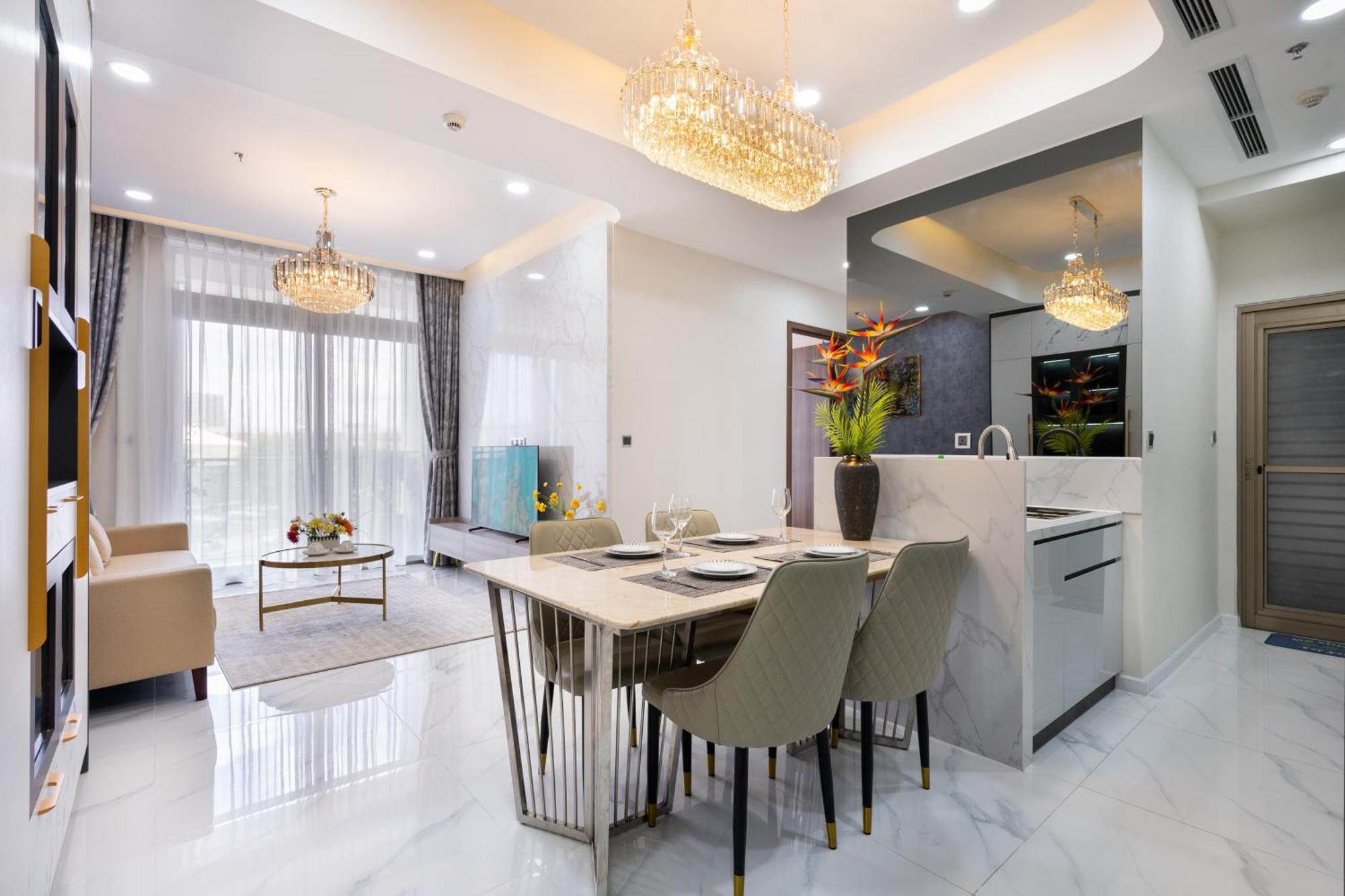 The Peak Midtown Twobedroom With Balcony Ho Chi Minh-staden Exteriör bild