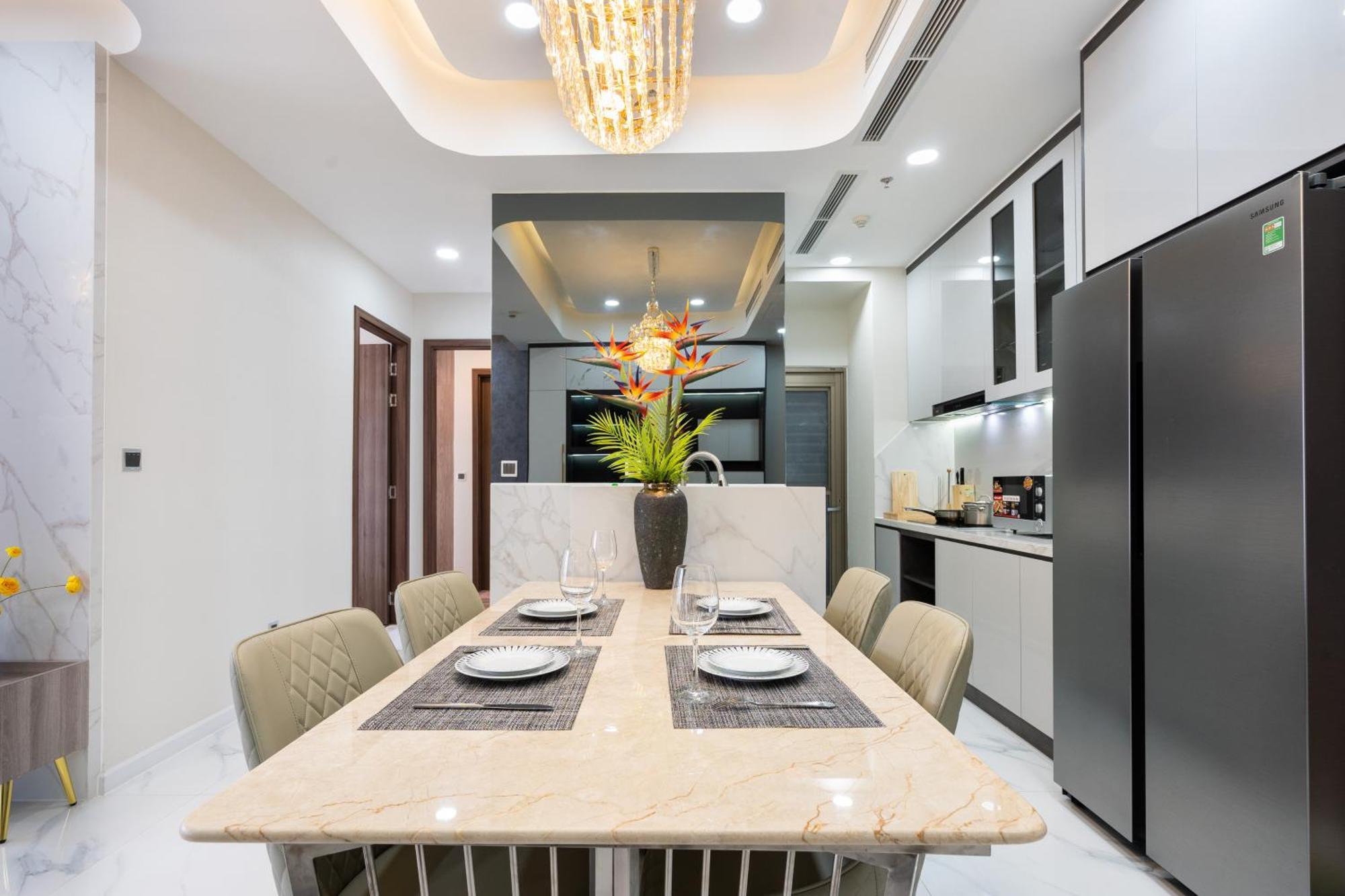 The Peak Midtown Twobedroom With Balcony Ho Chi Minh-staden Exteriör bild
