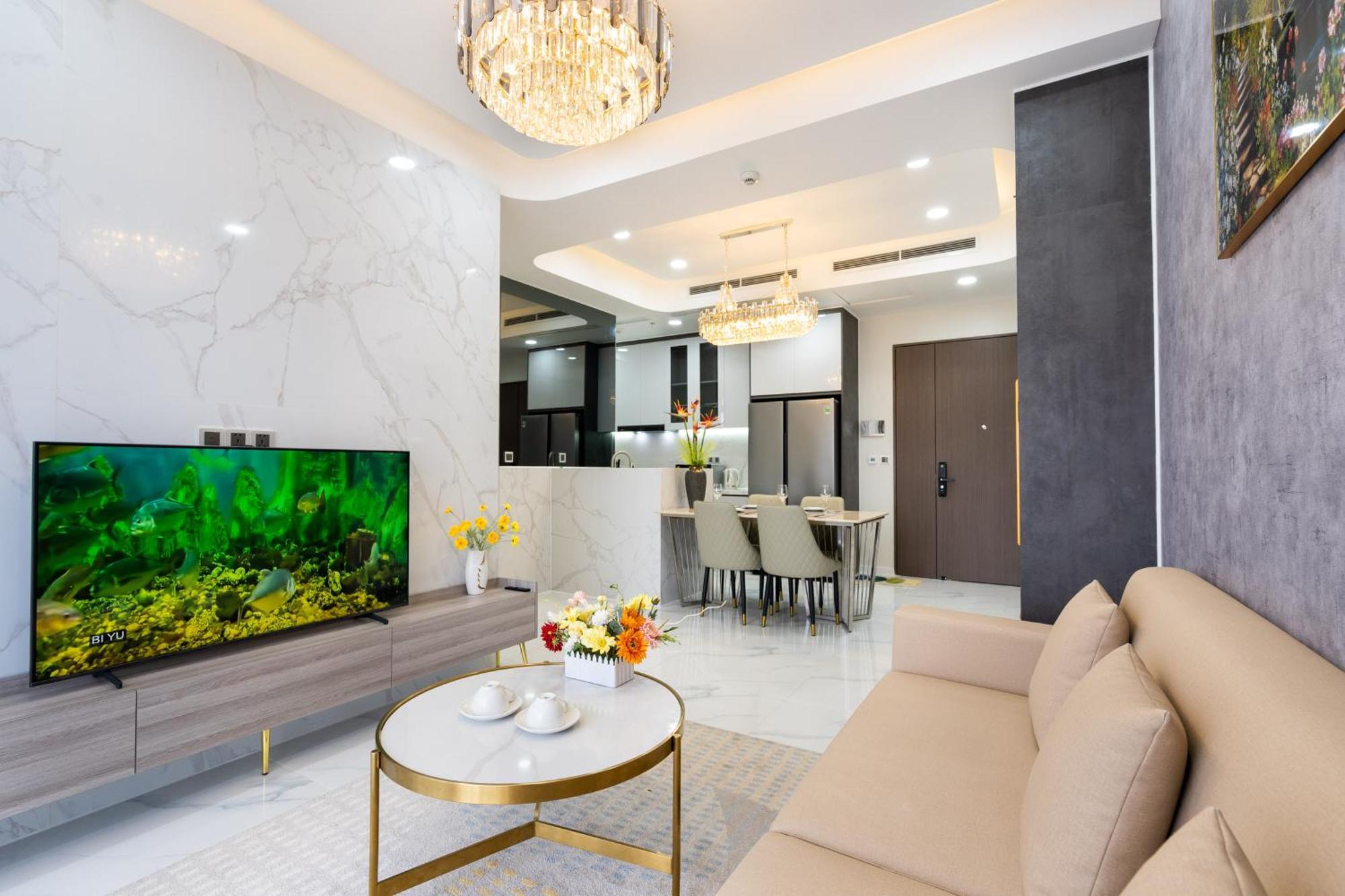 The Peak Midtown Twobedroom With Balcony Ho Chi Minh-staden Exteriör bild