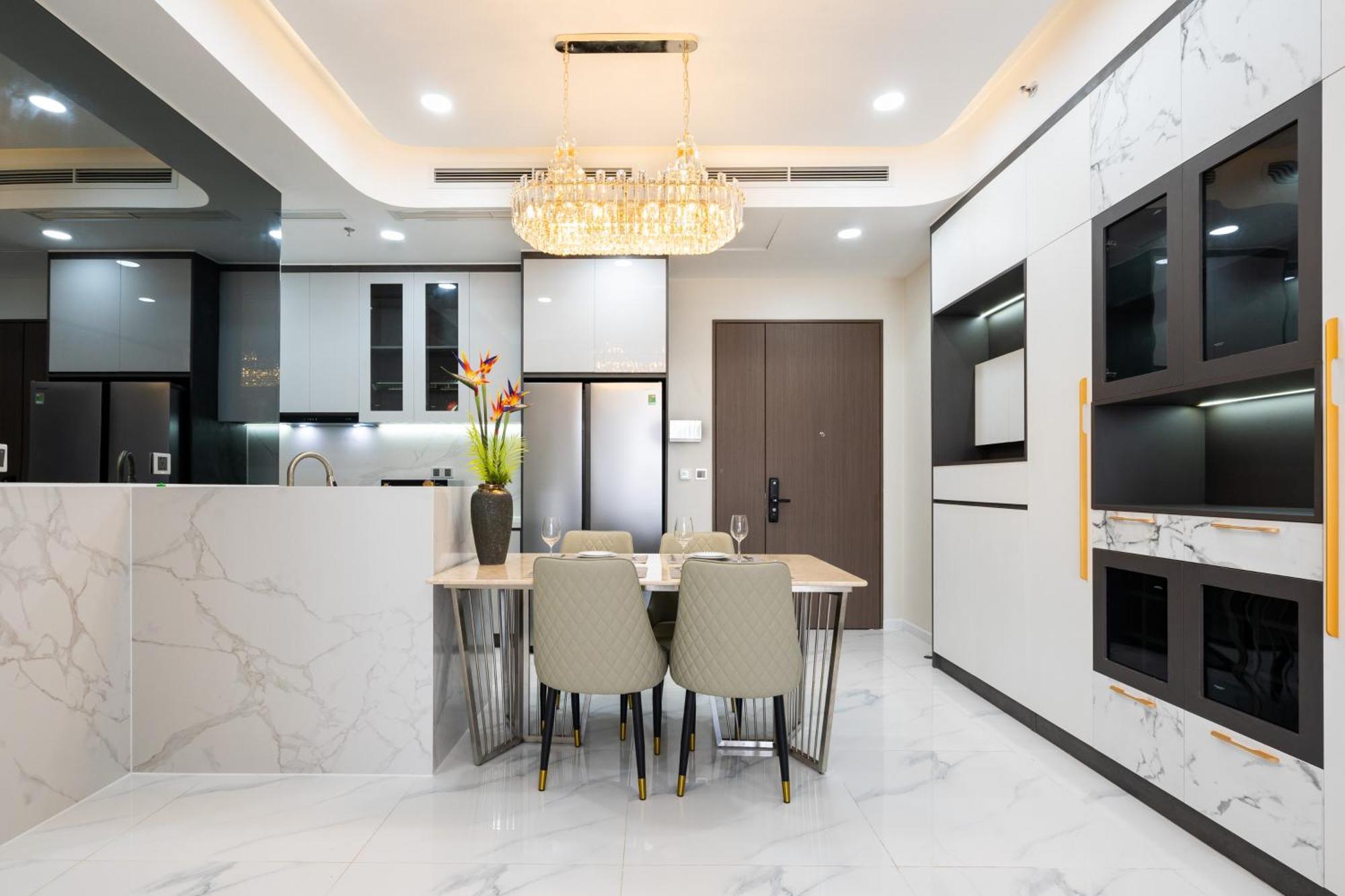 The Peak Midtown Twobedroom With Balcony Ho Chi Minh-staden Exteriör bild