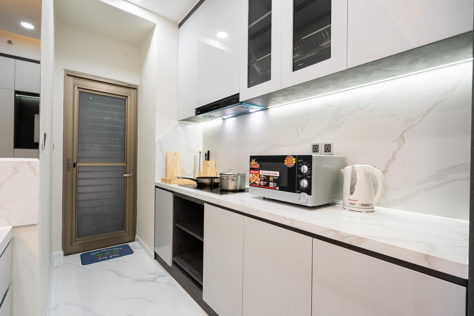 The Peak Midtown Twobedroom With Balcony Ho Chi Minh-staden Exteriör bild