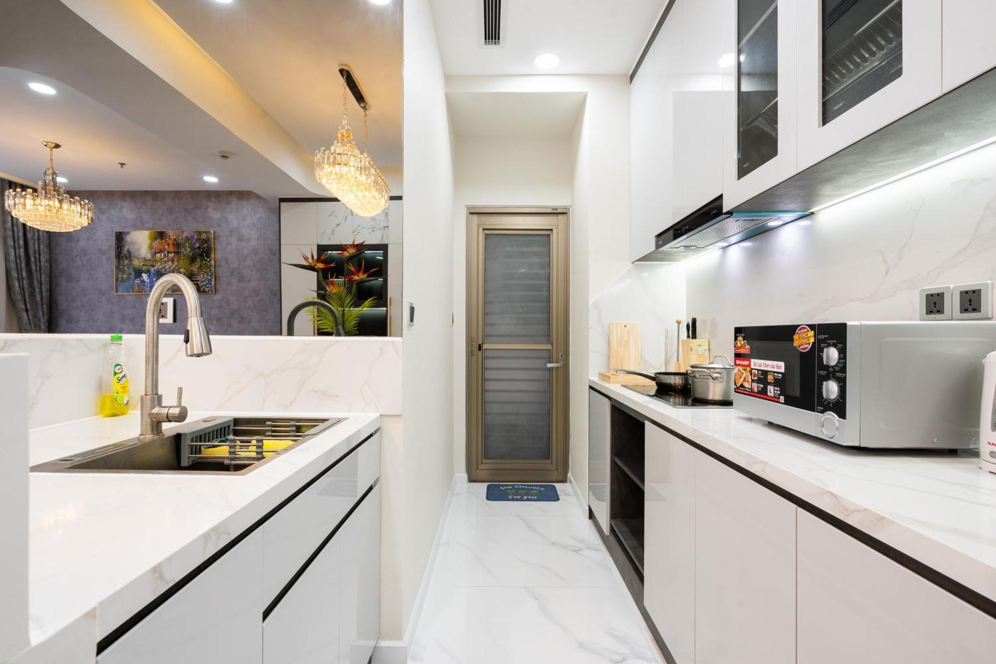 The Peak Midtown Twobedroom With Balcony Ho Chi Minh-staden Exteriör bild