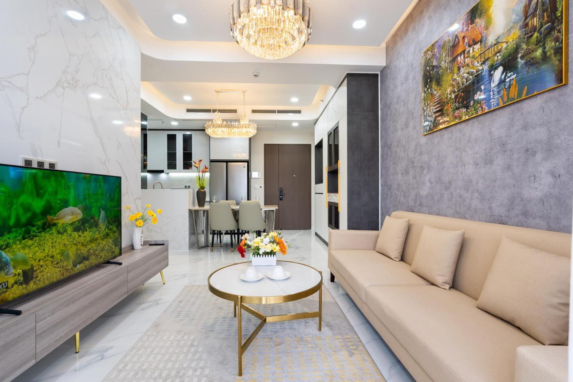 The Peak Midtown Twobedroom With Balcony Ho Chi Minh-staden Exteriör bild