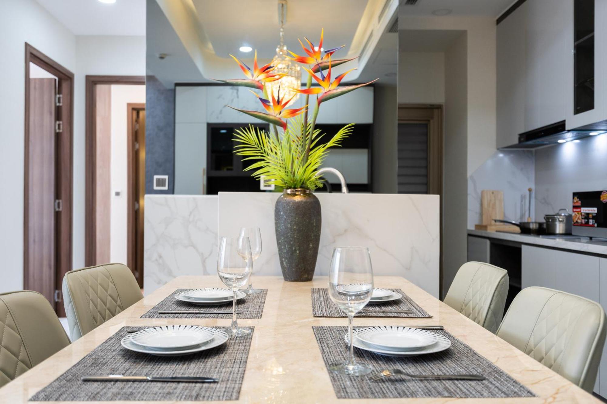 The Peak Midtown Twobedroom With Balcony Ho Chi Minh-staden Exteriör bild
