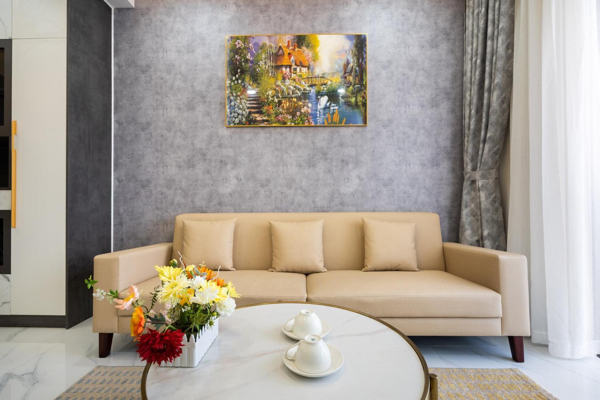 The Peak Midtown Twobedroom With Balcony Ho Chi Minh-staden Exteriör bild